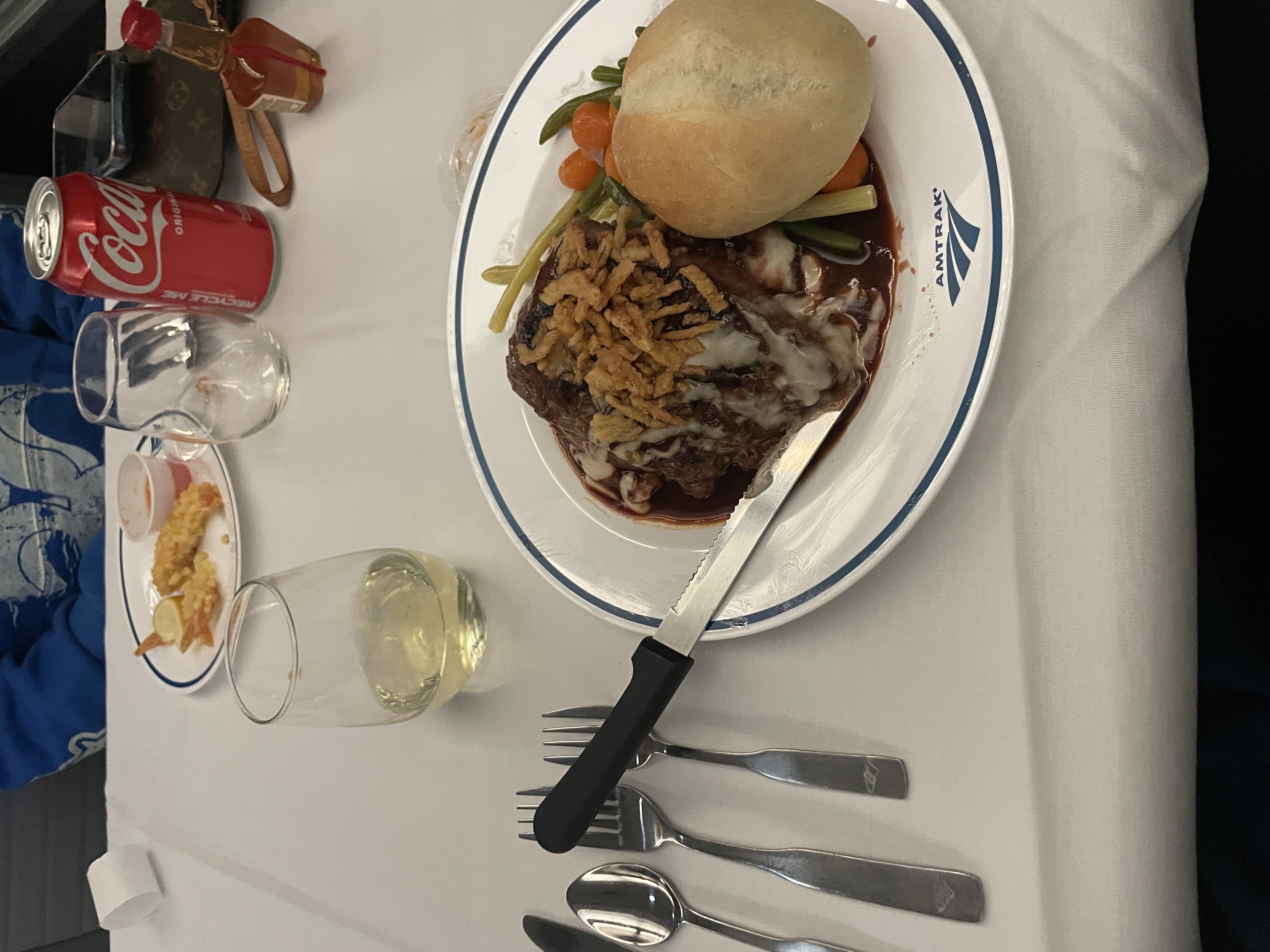 Dinner on the rails